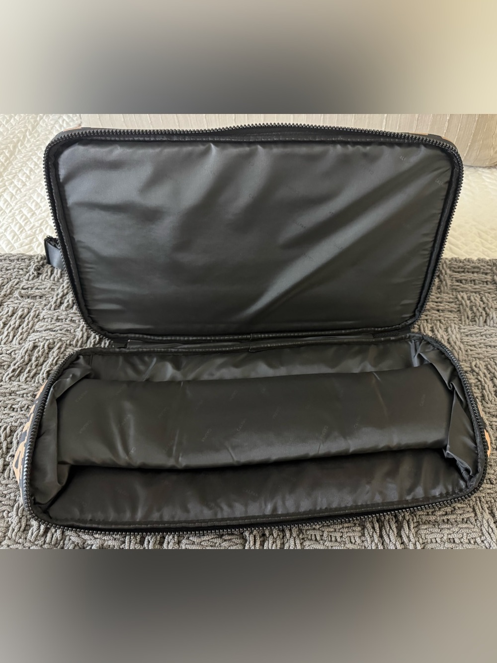 Calpak Leopard-Print Duffel Bag - Tan & Black - Picture 9 of 15